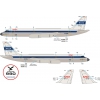 Plastikmodell - ATLANTIS Models 1:135 Convair 990 Jet Airliner Nasa Markings - AMCH254